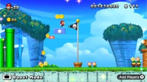 Capture de New Mario Bros Wii U