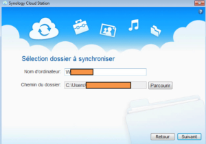 Synchronisation d'un dossier