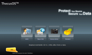 Accès à l'interface des modules