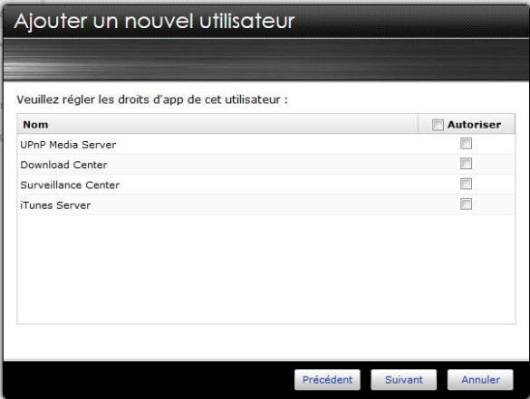 applicatifs autorisés