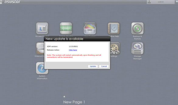 Nouveau firmware disponible