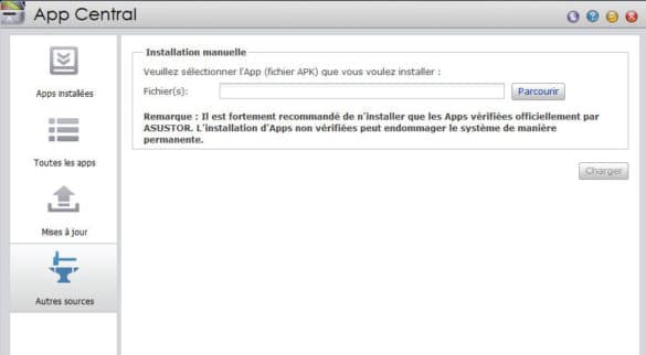 Autres applications NAS