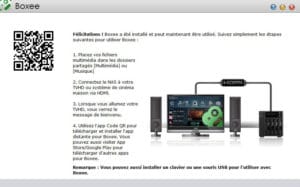 Le module Boxee sur AS-604T