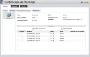 Configuration de test