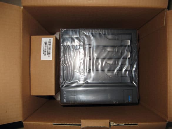 Le AS-604T et ses accessoires dans le carton