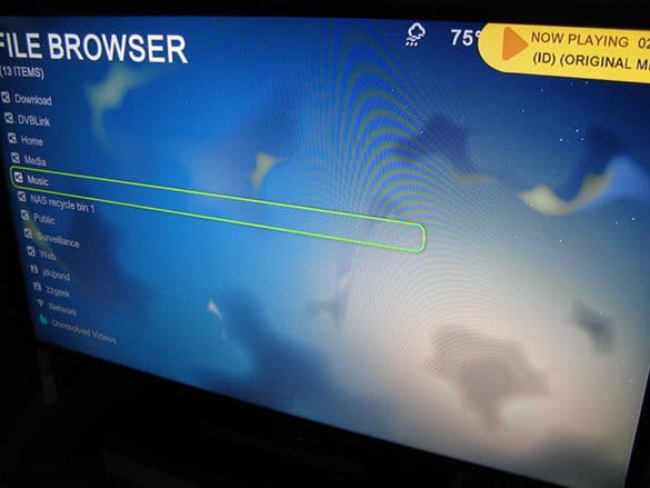 Exploration des dossiers avec AIRemote