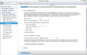 Paramétrage de la Médiathèque