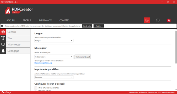PDFCreator-Free_reglages Réglages PDFCreator Free
