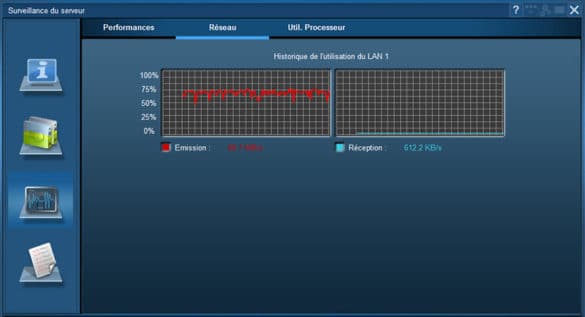 Lecture à partir de 5 PC depuis RAID5