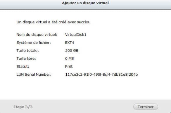 récapitulation iSCSI Client
