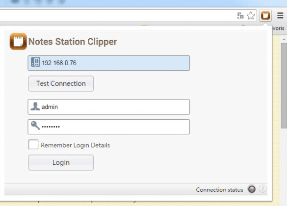 Authentification Notes Station Clipper