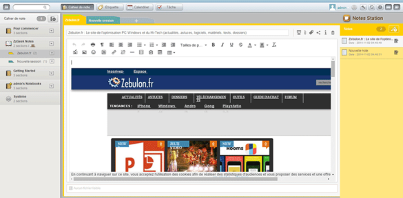 Notes Station Clipper Google Chrome