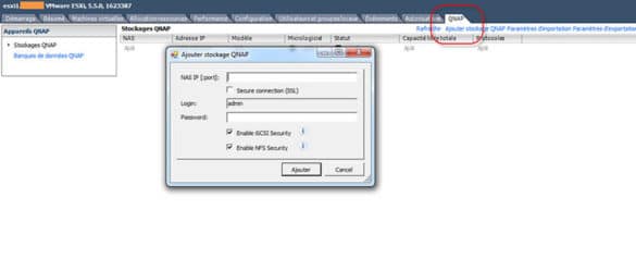 Plugin QNAP vmware