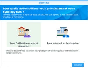 Centre de sécurité Synology