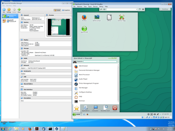 OpenSuse Windows