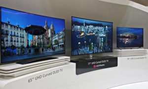 CES 2015 LG D voile Plusieurs T l visions OLED 4K