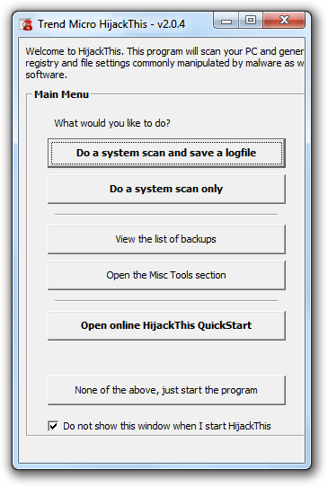 TÉLÉCHARGER HIJACKTHIS POUR SEVEN HIJACKTHIS SEVEN TÉLÉCHARGER POUR