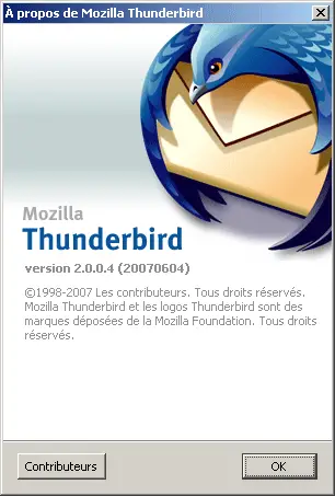 "Thunderbird