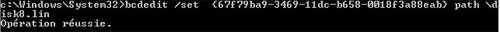 "bcedit"