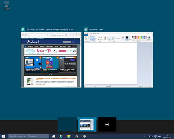 Utiliser Les Bureaux Virtuels Ou Task View Sous Windows 10