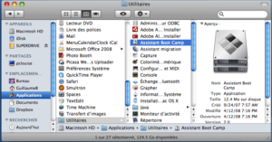 L'utilitaire Boot Camp
