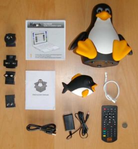 Les accessoires du Tux Droid