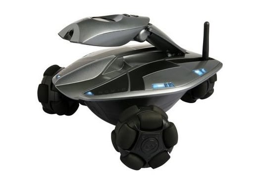 Rovio　Wi-Fi　ロボットウェブカメラ Test du Rovio, le robot Wi-Fi avec webcam