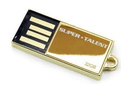Clé USB Super Talent Pico C Gold