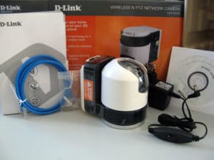 Interrupteur de l'alimentation caméra