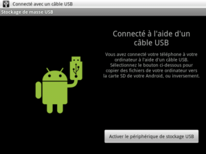 Stockage de masse USB