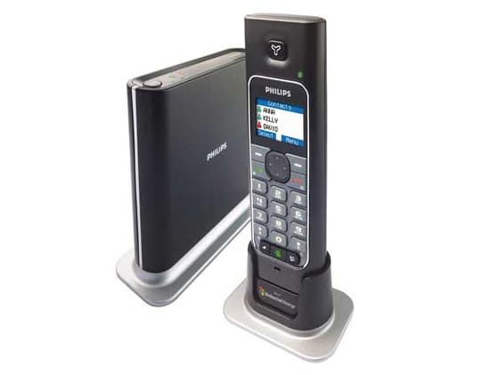 Téléphone VOIP 433 Dual Phone et sa base