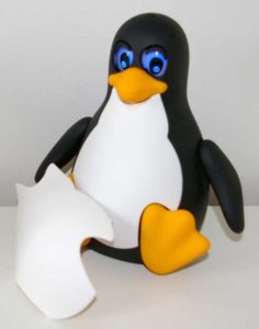 Le ventre interchangeable du Tux Droid