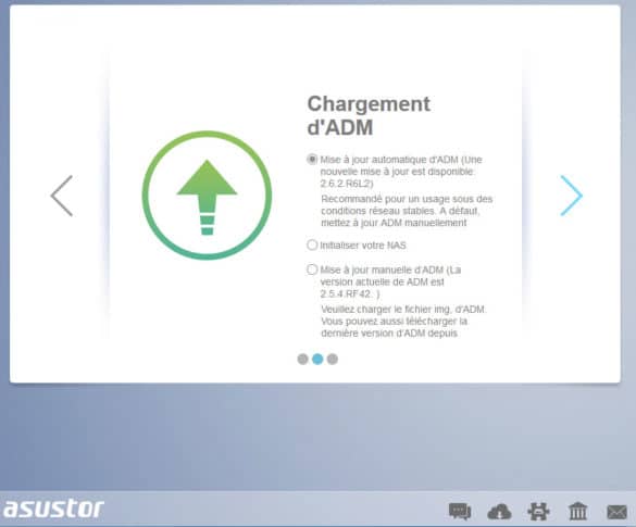 Dernier firmware du NAS