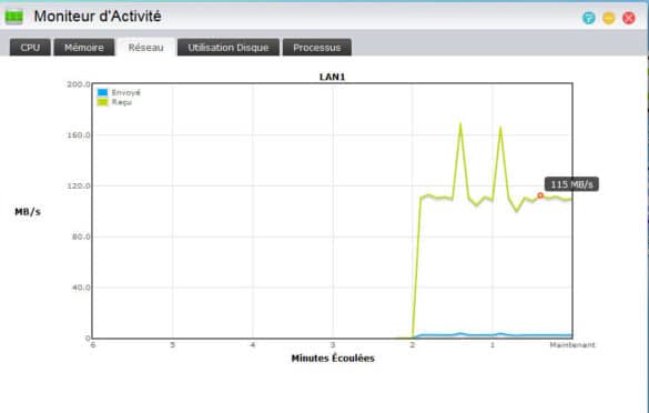Débit en écriture par 5 clients