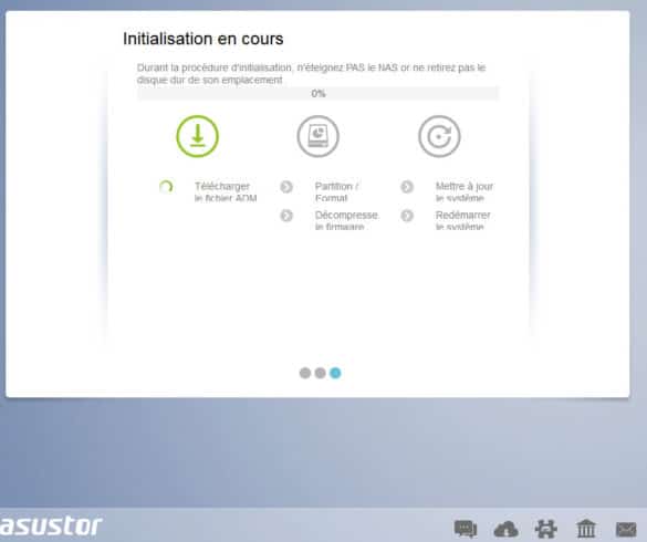 Initialisation en cours