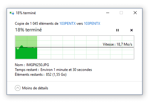 Copie du contenu du dossier images