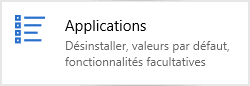 Applications Windows