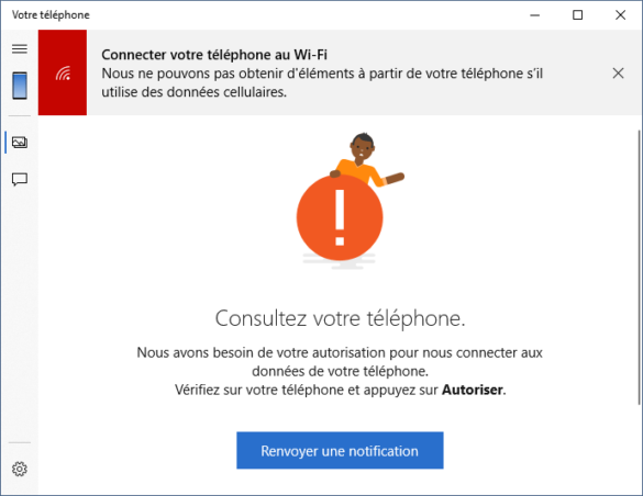Consulter votre téléphone