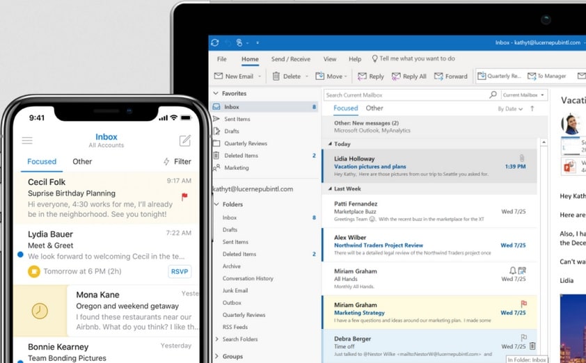 Faille Microsoft Outlook