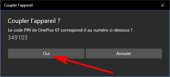 Coupler votre téléphone Bluetooth avec Windows