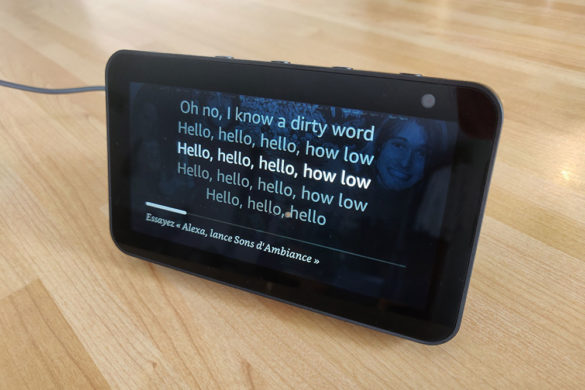 Karaoké sur Echo Show 5