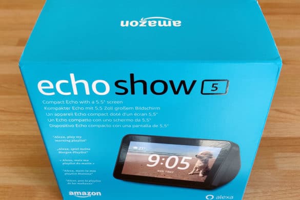 Boite du Echo Show 5