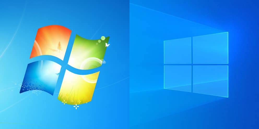 Passage Windows 7 Windows 10