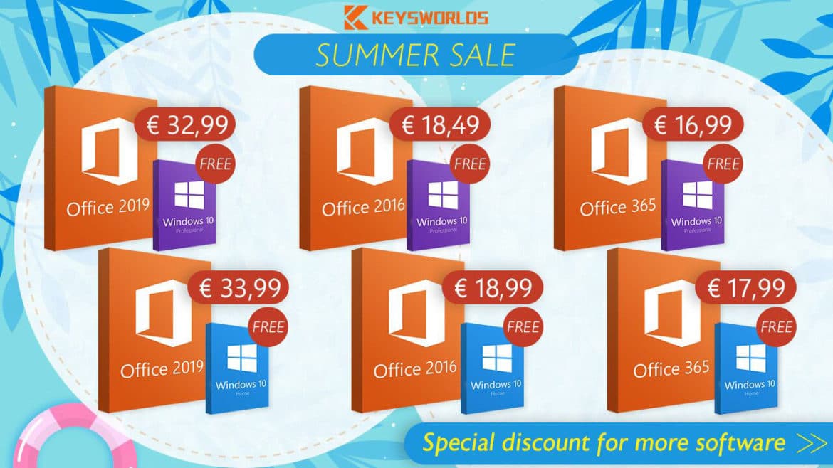 Promos été Keysworlds