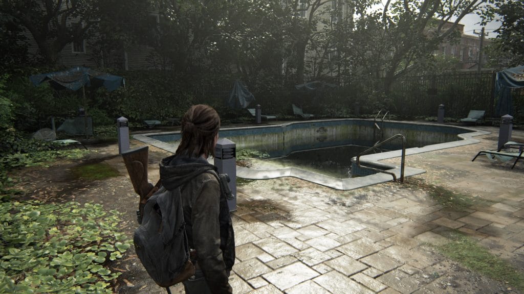 Piscine dans The Last of Us Part II