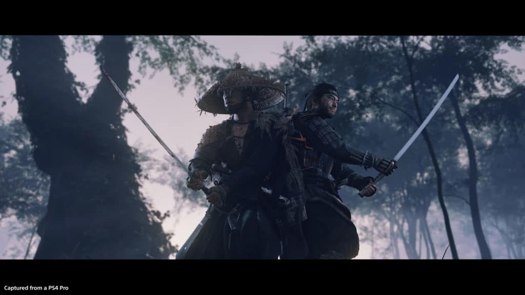 cutscene Ghost of Tsushima