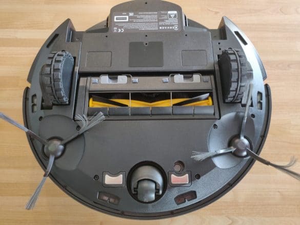 Dessous du robot