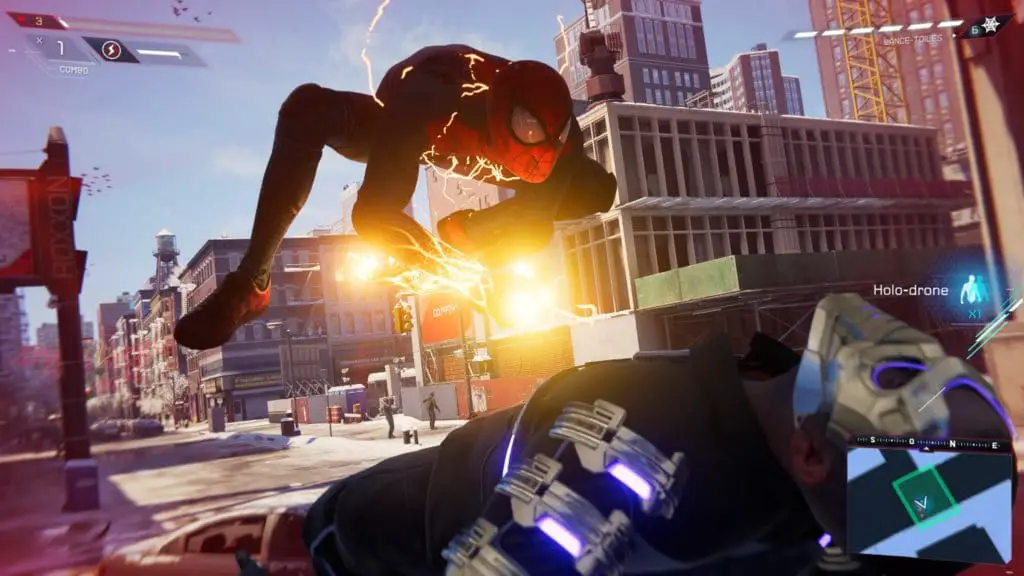 La bioélectricité dans Marvel's Spider-Man: Miles Morales