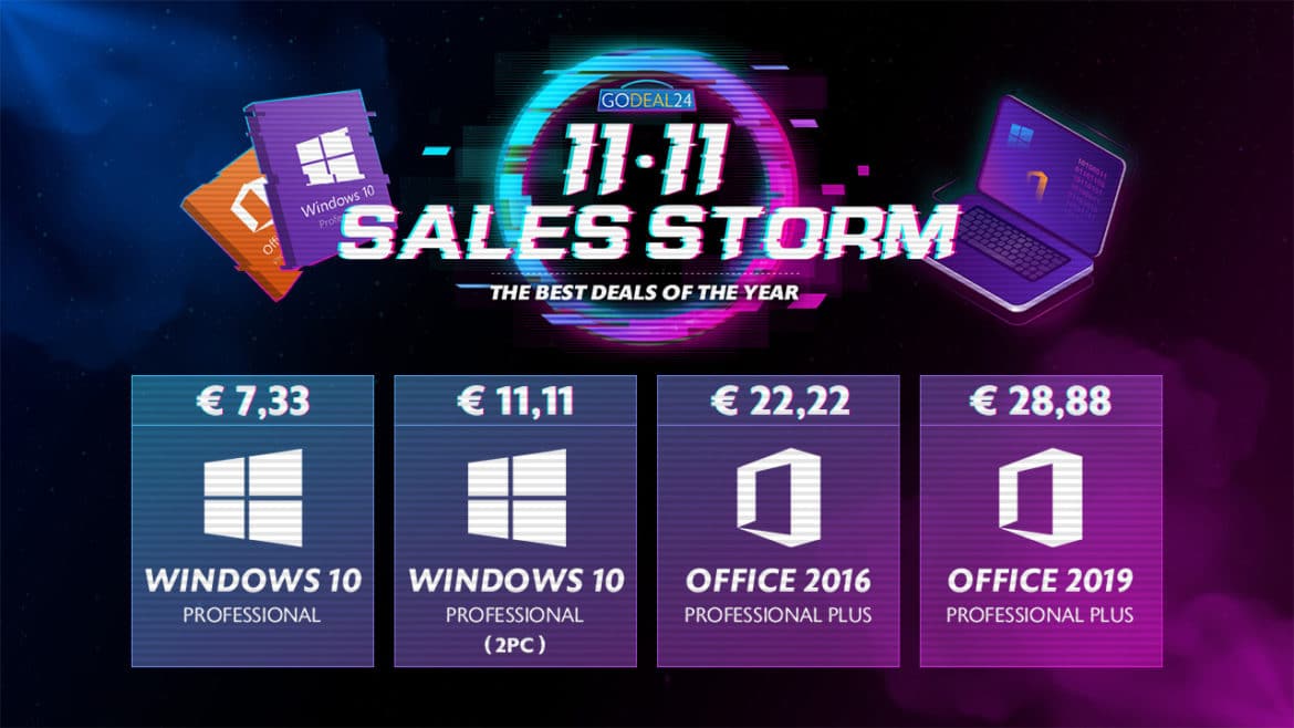 Windows 10 chez GoDeal24
