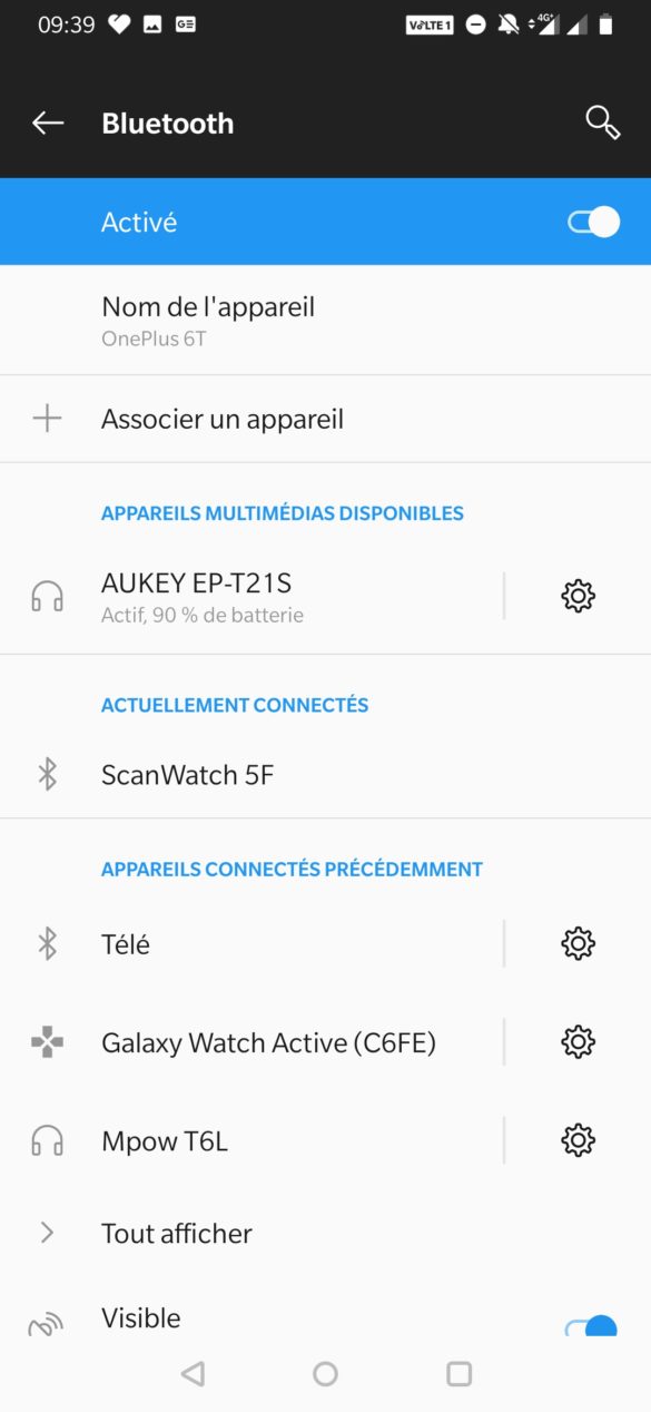 Aukey EP-T21S associés
